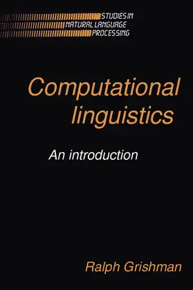 Grishman |  Computational Linguistics | Buch |  Sack Fachmedien