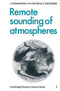 Houghton / Taylor / Rodgers |  Remote Sounding of Atmospheres | Buch |  Sack Fachmedien