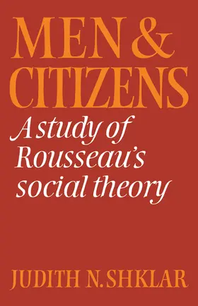 Shklar |  Men and Citizens | Buch |  Sack Fachmedien