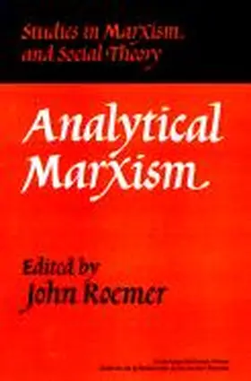 Roemer |  Analytical Marxism | Buch |  Sack Fachmedien