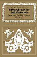 Crone |  Roman, Provincial and Islamic Law | Buch |  Sack Fachmedien