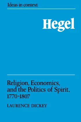 Dickey |  Hegel | Buch |  Sack Fachmedien