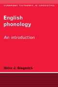 Giegerich |  English Phonology | Buch |  Sack Fachmedien