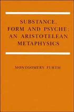 Furth |  Substance, Form, and Psyche | Buch |  Sack Fachmedien