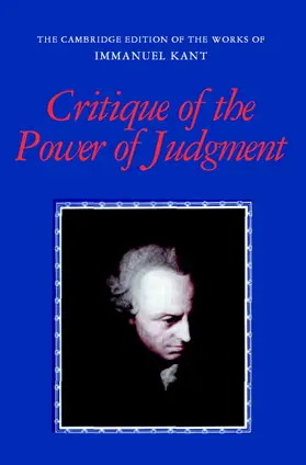 Kant |  Critique of the Power of Judgment | Buch |  Sack Fachmedien
