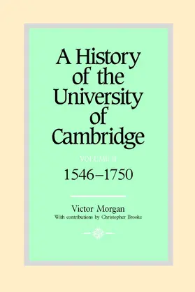 Morgan |  A History of the University of Cambridge | Buch |  Sack Fachmedien