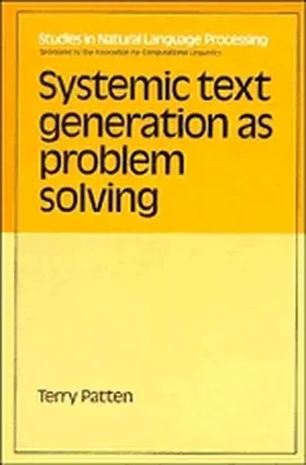 Patten |  Systemic Text Generation | Buch |  Sack Fachmedien