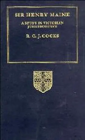 Cocks |  Sir Henry Maine | Buch |  Sack Fachmedien