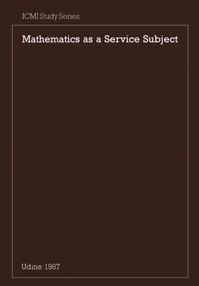 Howson / Kahane / Lauginie |  Mathematics as a Service Subject | Buch |  Sack Fachmedien