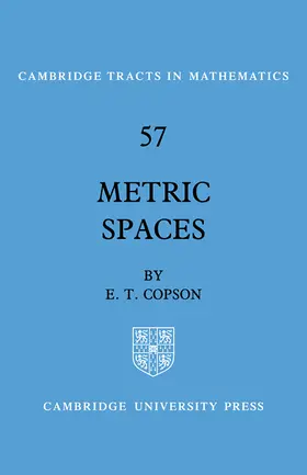 Copson / Bollobas / Fulton |  Metric Spaces | Buch |  Sack Fachmedien