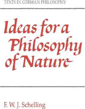 Schelling |  Ideas for a Philosophy of Nature | Buch |  Sack Fachmedien