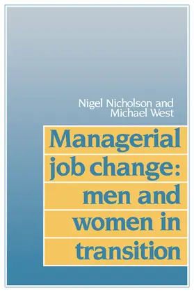 Nicholson / West |  Managerial Job Change | Buch |  Sack Fachmedien