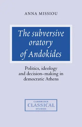 Missiou |  The Subversive Oratory of Andokides | Buch |  Sack Fachmedien