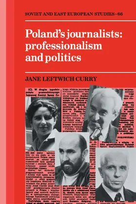 Curry |  Poland's Journalists Professionalism and Politics | Buch |  Sack Fachmedien