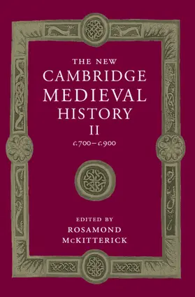 McKitterick |  The New Cambridge Medieval History | Buch |  Sack Fachmedien