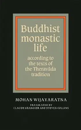 Wijayaratna |  Buddhist Monastic Life | Buch |  Sack Fachmedien