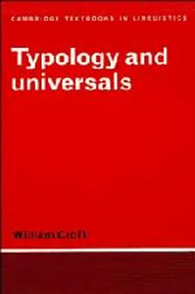 Croft |  Typology and Universals | Buch |  Sack Fachmedien