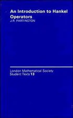 Partington |  An Introduction to Hankel Operators | Buch |  Sack Fachmedien