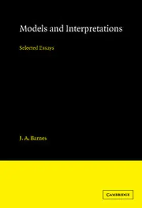 Barnes |  Models and Interpretations | Buch |  Sack Fachmedien