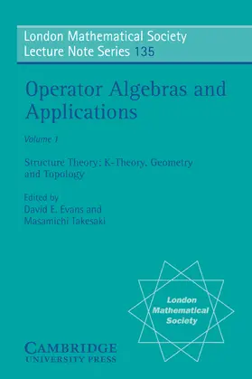 Evans / Hitchin / Takesaki |  Operator Algebras and Applications | Buch |  Sack Fachmedien