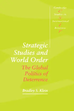 Klein |  Strategic Studies and World Order | Buch |  Sack Fachmedien
