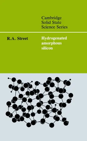 Street / Clarke / Suresh |  Hydrogenated Amorphous Silicon | Buch |  Sack Fachmedien