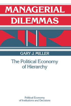 Miller / Calvert / Eggertsson | Managerial Dilemmas | Buch | 978-0-521-37281-7 | sack.de