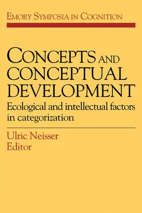 Neisser |  Concepts and Conceptual Development | Buch |  Sack Fachmedien