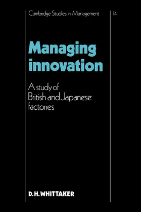 Whittaker / Brown / Child |  Managing Innovation | Buch |  Sack Fachmedien