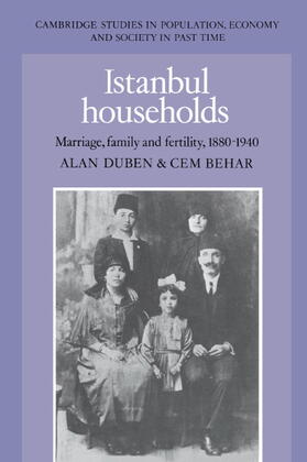 Duben / Behar | Istanbul Households | Buch | 978-0-521-38375-2 | sack.de