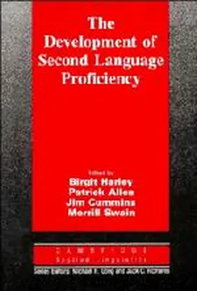 Harley / Allen / Cummins |  The Development of Second Language Proficiency | Buch |  Sack Fachmedien