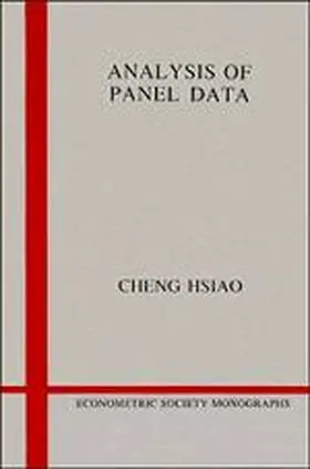 Hsiao |  Analysis of Panel Data | Buch |  Sack Fachmedien