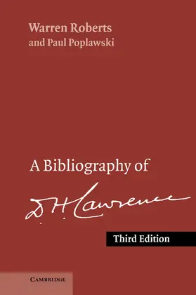 Roberts / Poplawski |  A Bibliography of D. H. Lawrence | Buch |  Sack Fachmedien