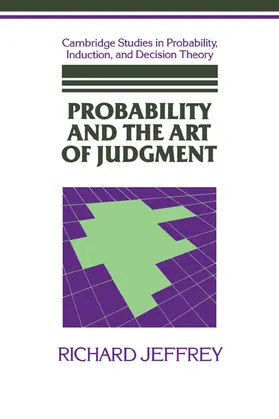 Jeffrey |  Probability and the Art of Judgment | Buch |  Sack Fachmedien