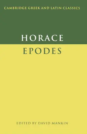 Horace / Mankin |  Horace: Epodes | Buch |  Sack Fachmedien
