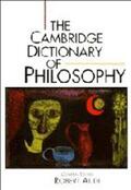 Audi |  The Cambridge Dictionary of Philosophy | Buch |  Sack Fachmedien