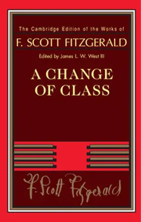 Fitzgerald / West III |  A Change of Class | Buch |  Sack Fachmedien