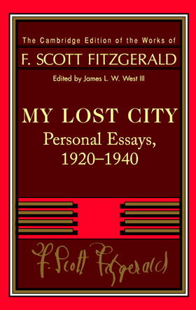 Fitzgerald / West, III |  Fitzgerald: My Lost City | Buch |  Sack Fachmedien