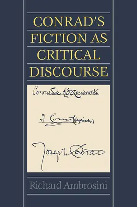 Ambrosini |  Conrad's Fiction as Critical Discourse | Buch |  Sack Fachmedien