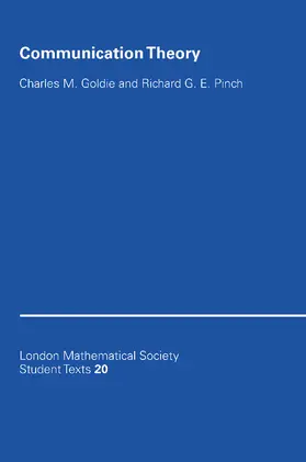 Goldie / Pinch |  Communication Theory | Buch |  Sack Fachmedien