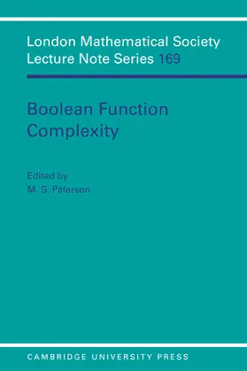Paterson |  Boolean Function Complexity | Buch |  Sack Fachmedien