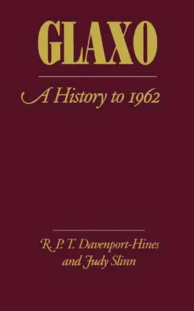 Davenport-Hines / Slinn | Glaxo | Buch | 978-0-521-41539-2 | www.sack.de