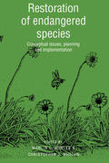 Bowels / Bowles / Whelan |  Restoration of Endangered Species | Buch |  Sack Fachmedien