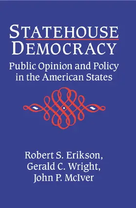 Erikson / Wright / McIver |  Statehouse Democracy | Buch |  Sack Fachmedien