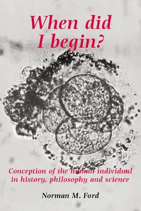 Ford |  When Did I Begin? | Buch |  Sack Fachmedien