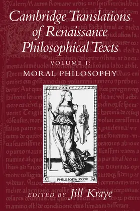 Kraye |  Cambridge Translations of Renaissance Philosophical Texts | Buch |  Sack Fachmedien