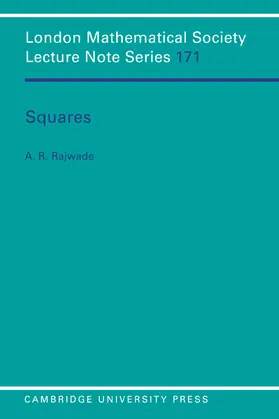 Rajwade / Cassels / Hitchin |  Squares | Buch |  Sack Fachmedien