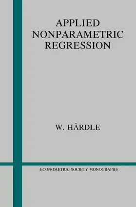 Hardle / Härdle |  Applied Nonparametric Regression | Buch |  Sack Fachmedien