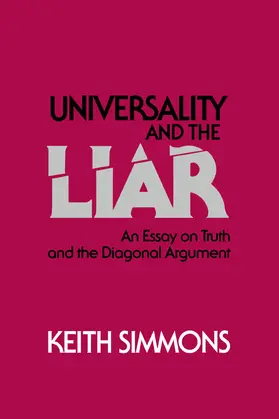 Simmons |  Universality and the Liar | Buch |  Sack Fachmedien