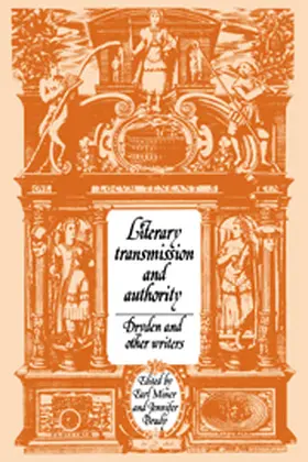 Miner / Brady |  Literary Transmission and Authority | Buch |  Sack Fachmedien